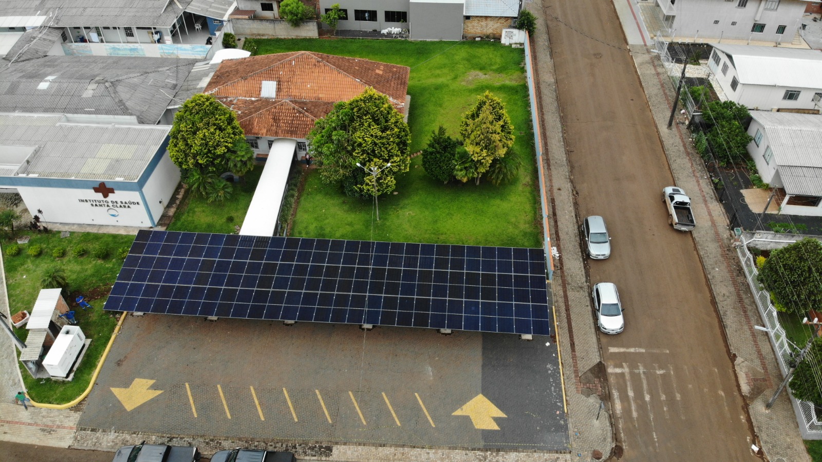 Santa Casa de Candói recebe sistema de energia solar do Programa Femipa Energia