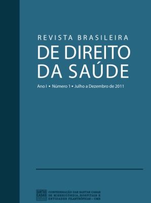 Revista Brasileira de Direito Da Saúde - Ano I - Número I