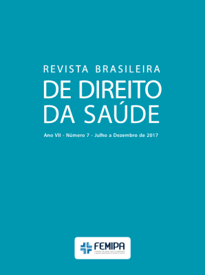 Revista Brasileira de Direito da Saúde - Ano VII - Número VII
