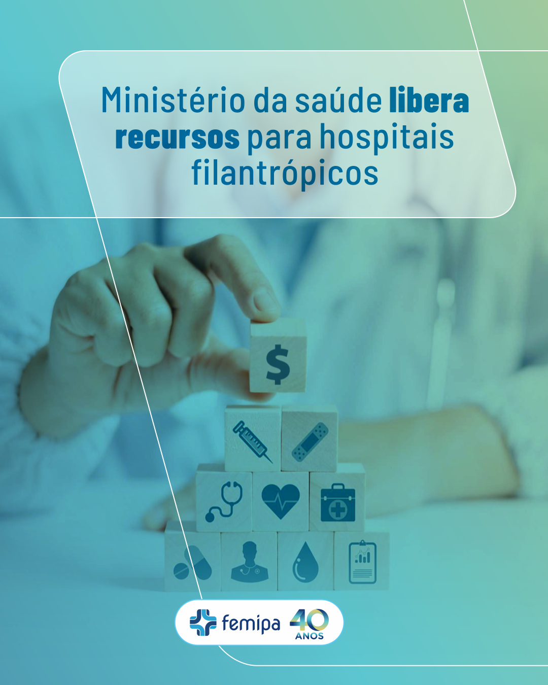 Ministério da saúde libera recursos para hospitais filantrópicos